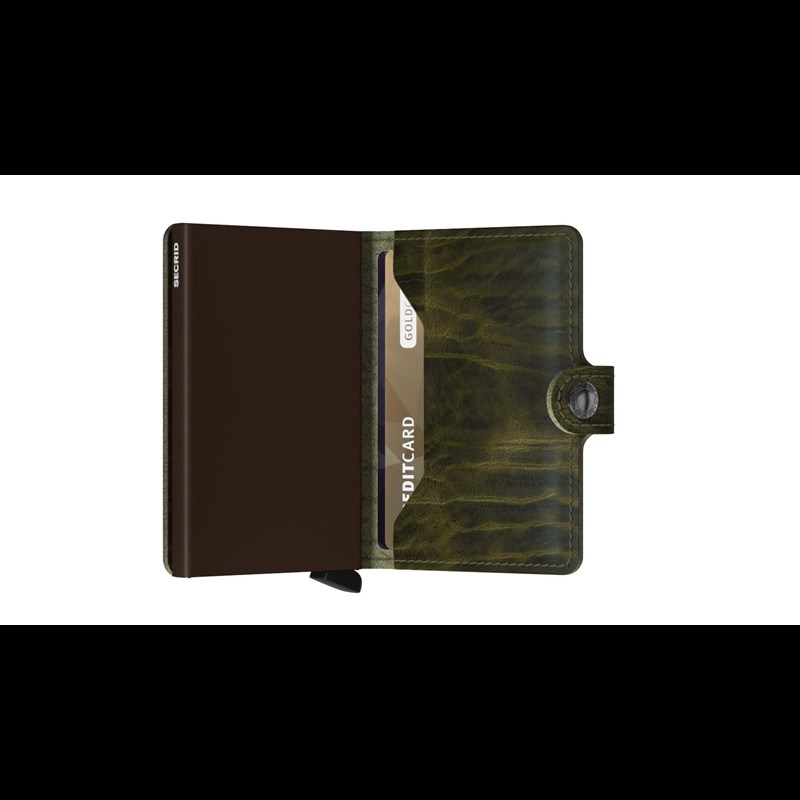 Secrid Kortholder Mini wallet Oliven Grøn 4
