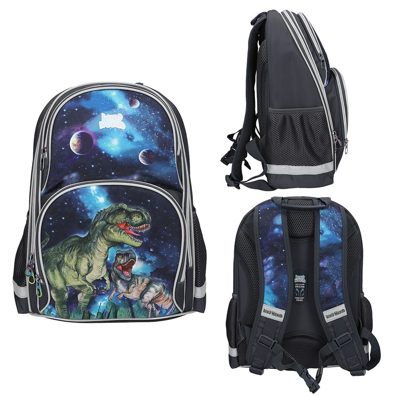 Dino-World Skoleväska Galaxy Mörkblå 1