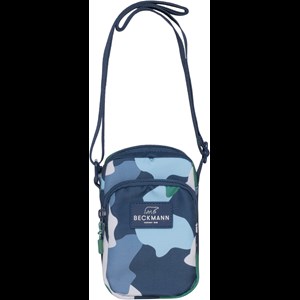 Beckmann Crossbody Bag Color Camo Blått kamouflage