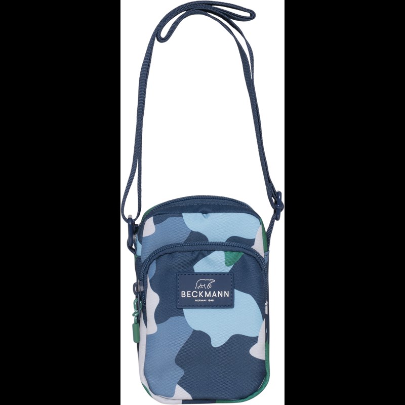 Beckmann Crossbody Bag Color Camo Blå camuflage 1