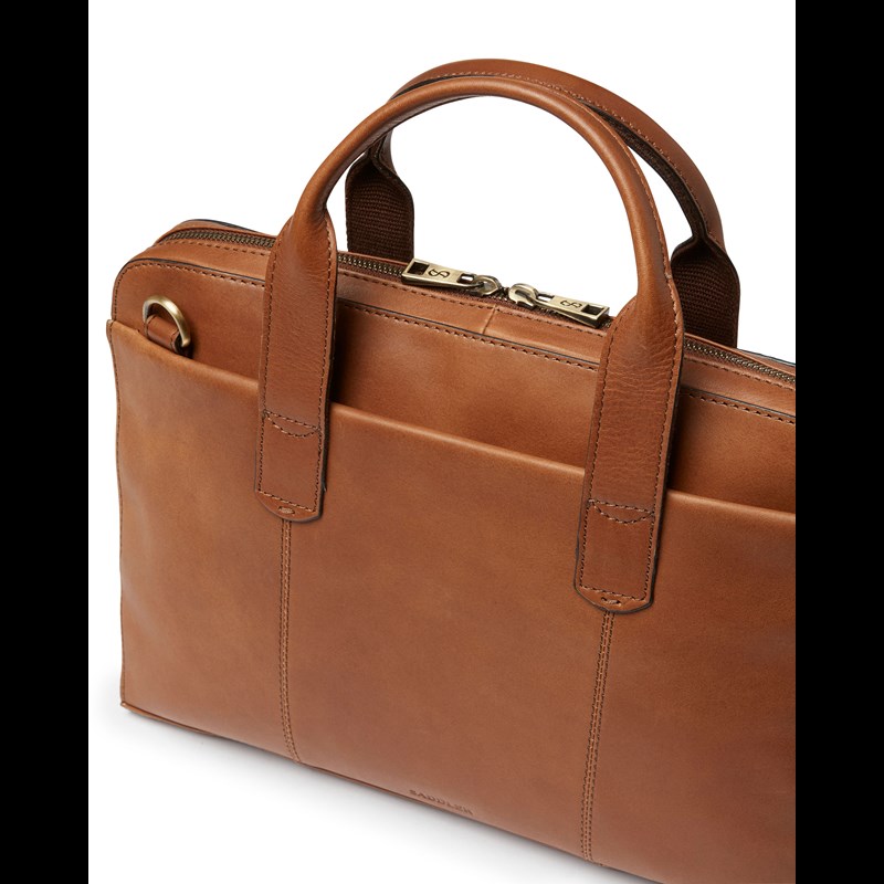 Saddler Computertaske Edslan  Cognac 5