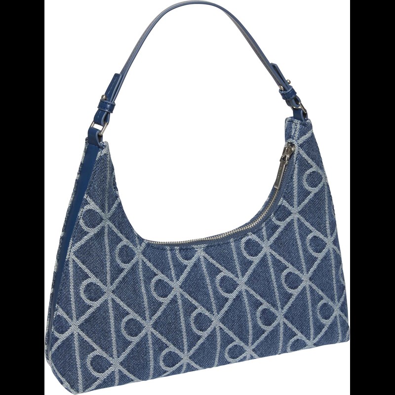 Calvin Klein Skuldertaske Emblem Denim Blå 4