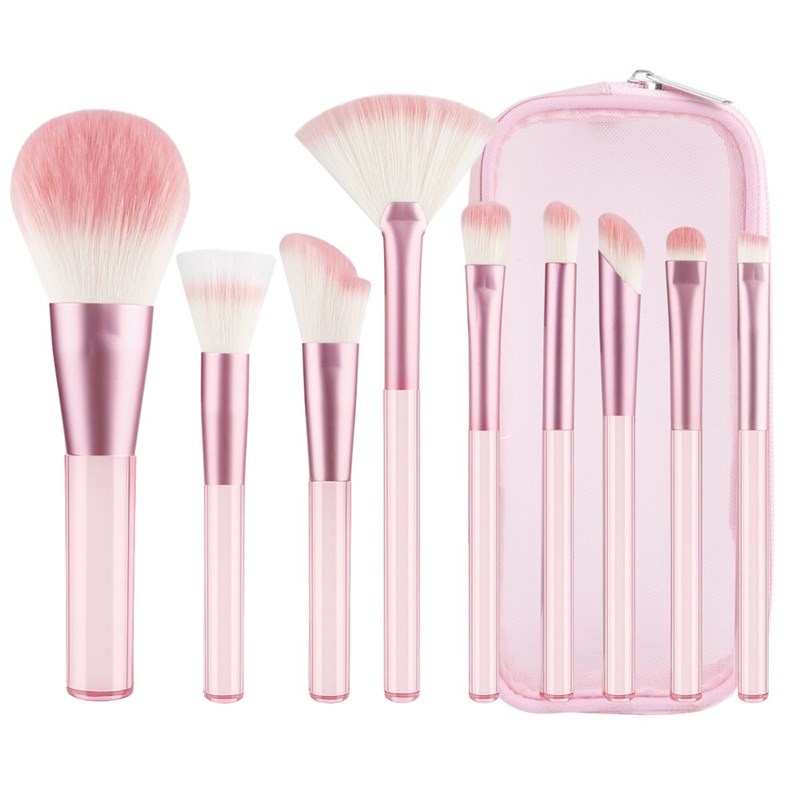 Technique Pro Makeupbørste Sæt Translucent Pink 1