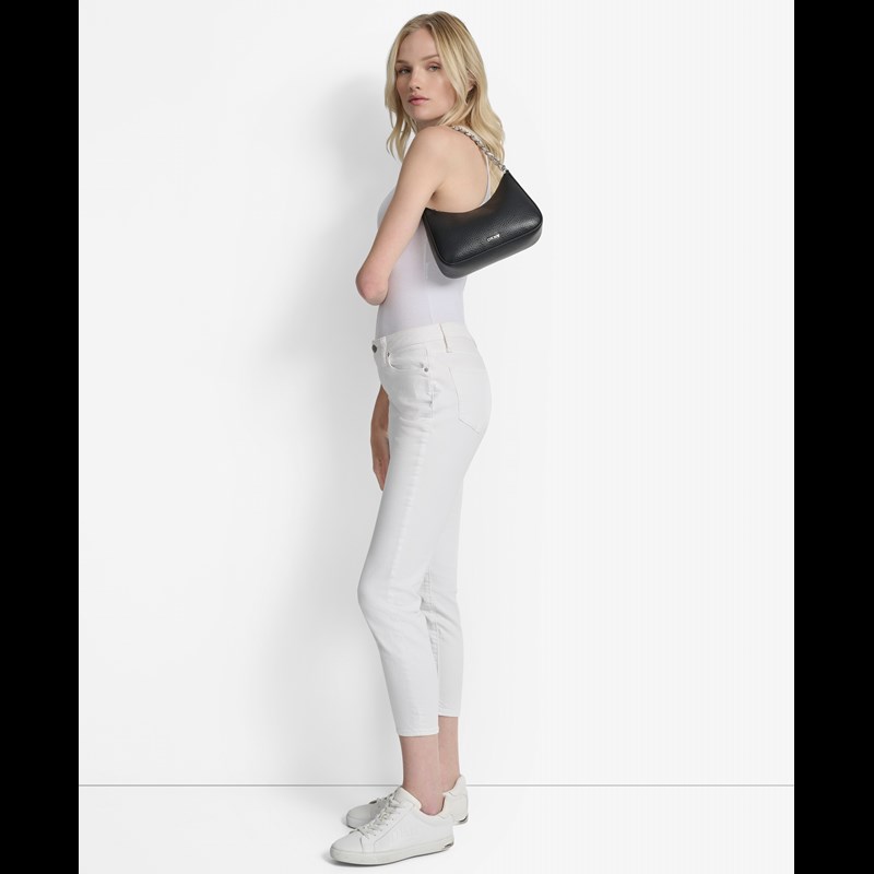 DKNY Axelväska Jenna Svart/Silver 2