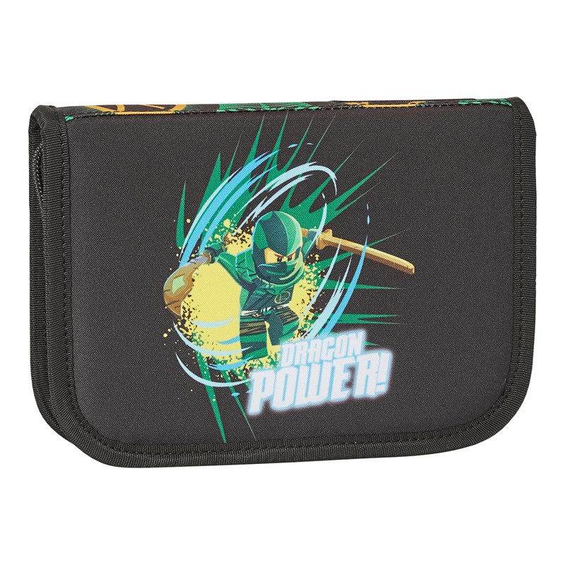 LEGO Bags Penalhus Dragon Power Grøn/sort 1