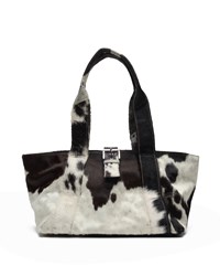 Núnoo Shopper Maxi Black Dots Vit/Svart 1