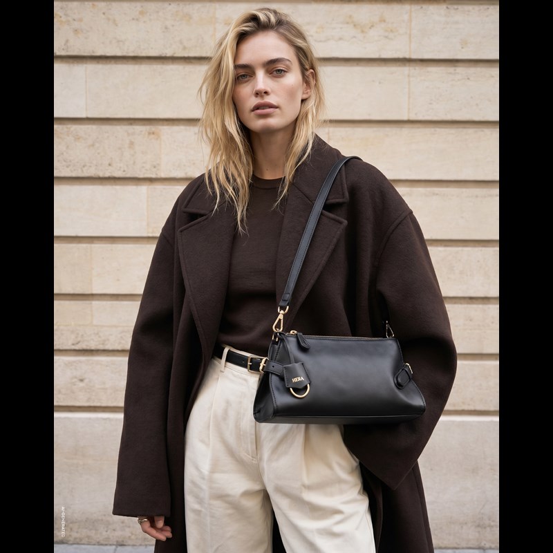 HERA Skuldertaske Clara Sort 5