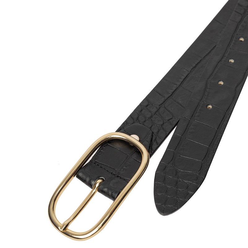 RE:DESIGNED Bälte Francini Svart 85 Cm 4