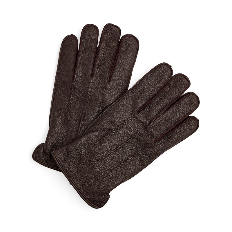 Tyler & Co Herrehandsker Nuuk Glove M. Brun Str S 1