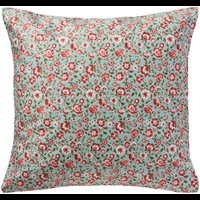 Ib Laursen Kuddöverdrag Blå med blomma 1