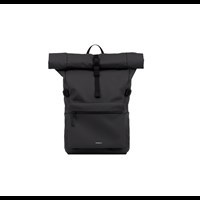 Sandqvist Ryggsäck Rolltop Stream L Svart 16"