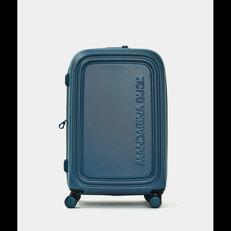 Mandarina Duck Resväska Logoduck + Blå/Ljusblå 69 Cm 1