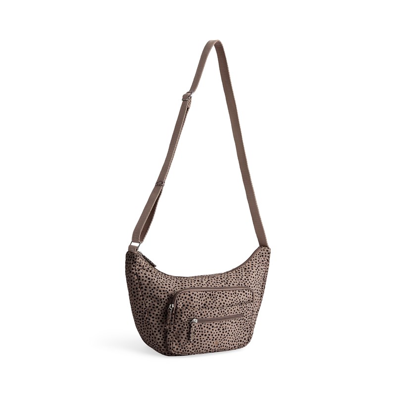 Aura Crossbody Catania Recycled Taupe/Svart 1