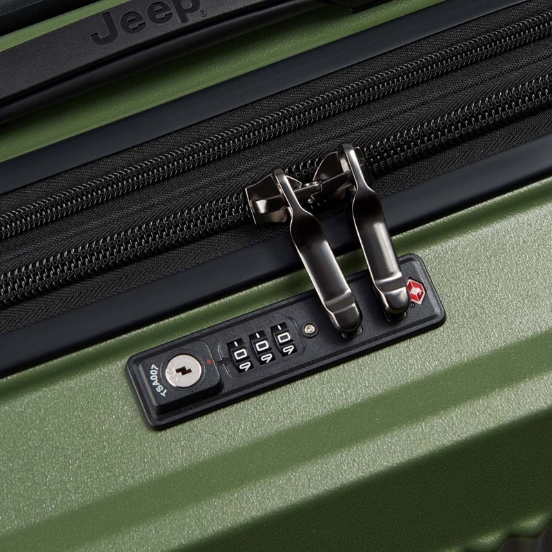 Jeep Reseväska JH001A Grön 66 Cm 8