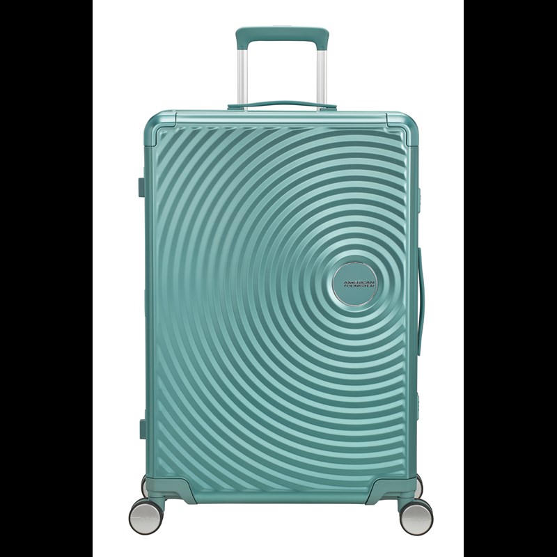 American Tourister Resväska Soundbox Alu Turkos 77 Cm 1