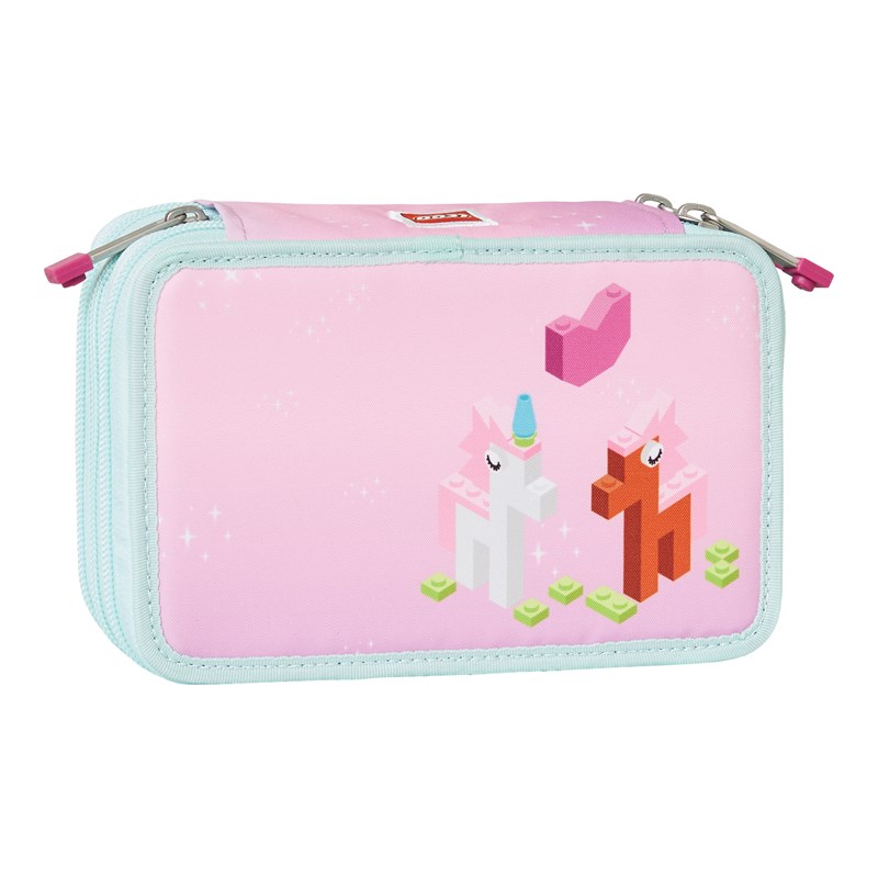 LEGO Bags Penalhus 3-lags Iconic Sparkle Pink 5