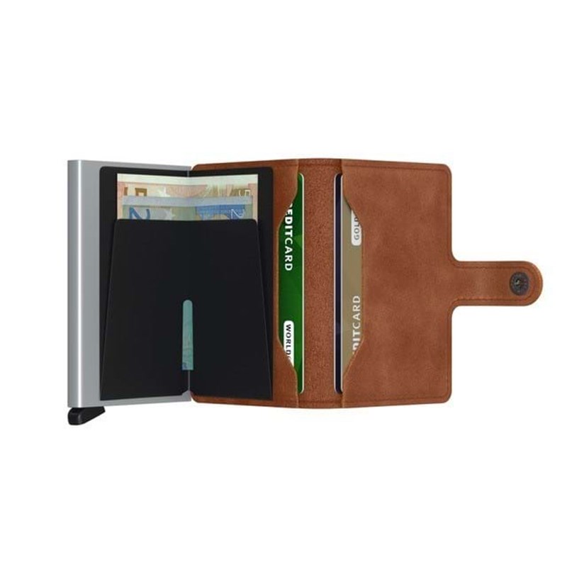 Secrid Korthållare Mini wallet Cognac/silver 2