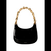 Calvin Klein Skuldertaske Engraved Linked Sort 1