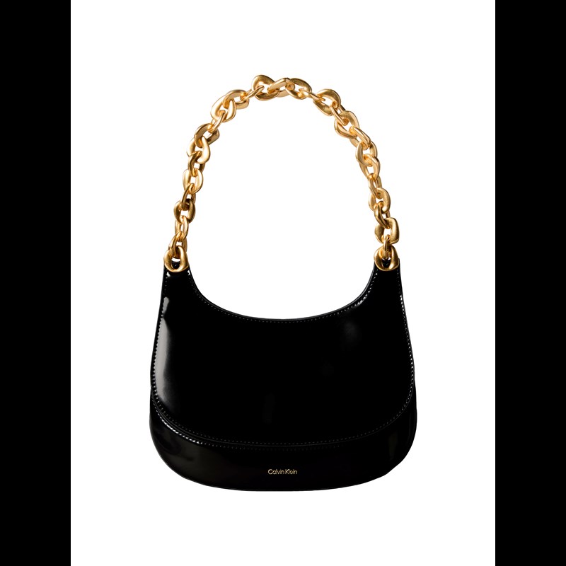 Calvin Klein Skuldertaske Engraved Linked Sort 1
