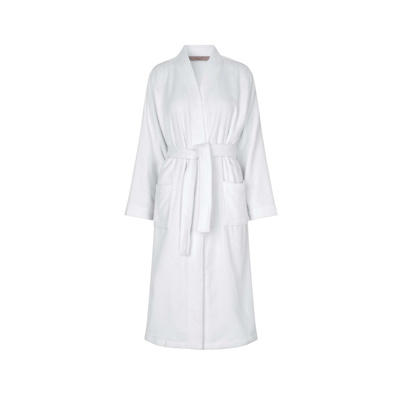 Rosemunde Morgenkåbe Hvid Str M 1