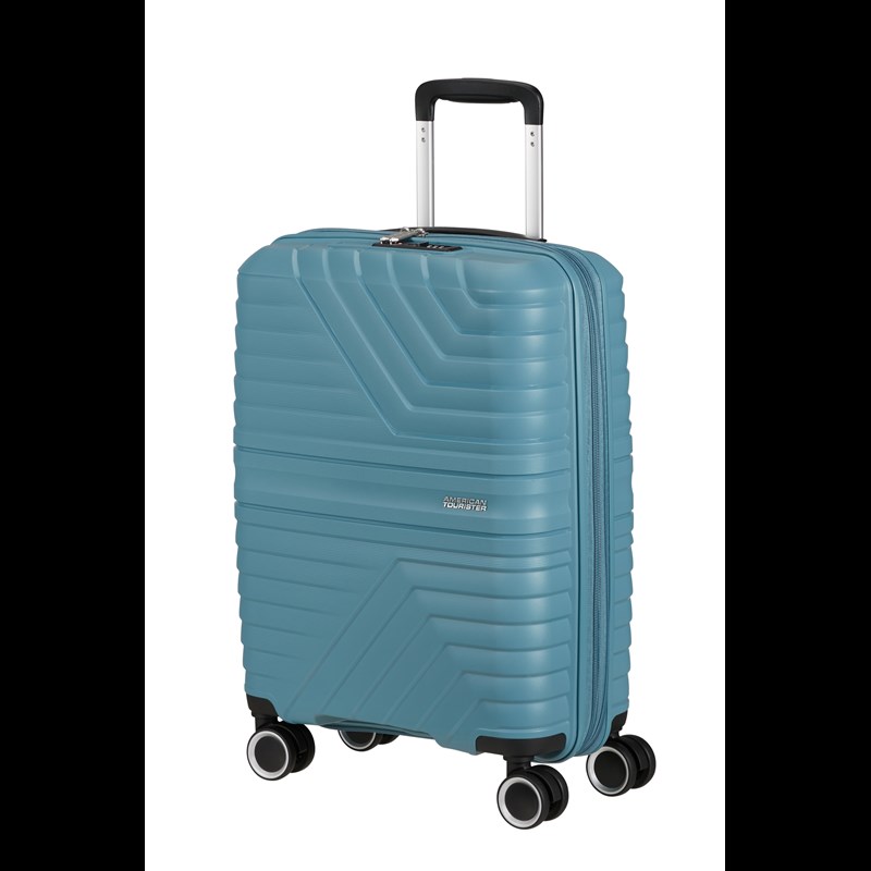 American Tourister Resväska Flytwist Blå 55 Cm 2
