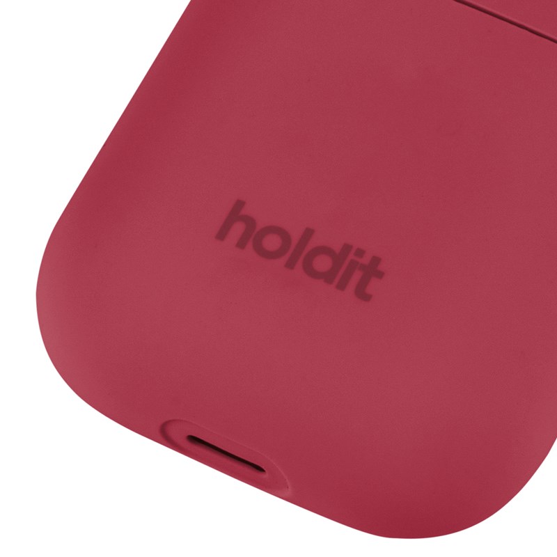 Holdit AirPods Case 1&2 Rød Airpods 1/2 3
