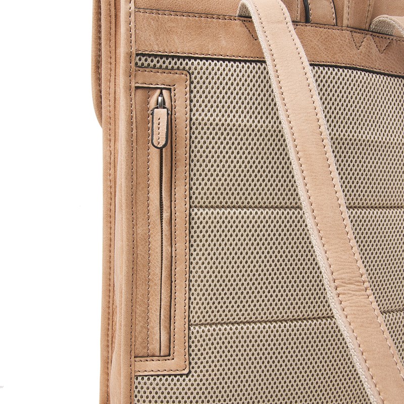 Castelijn & Beerens Ryggsäck Beige 15" 4
