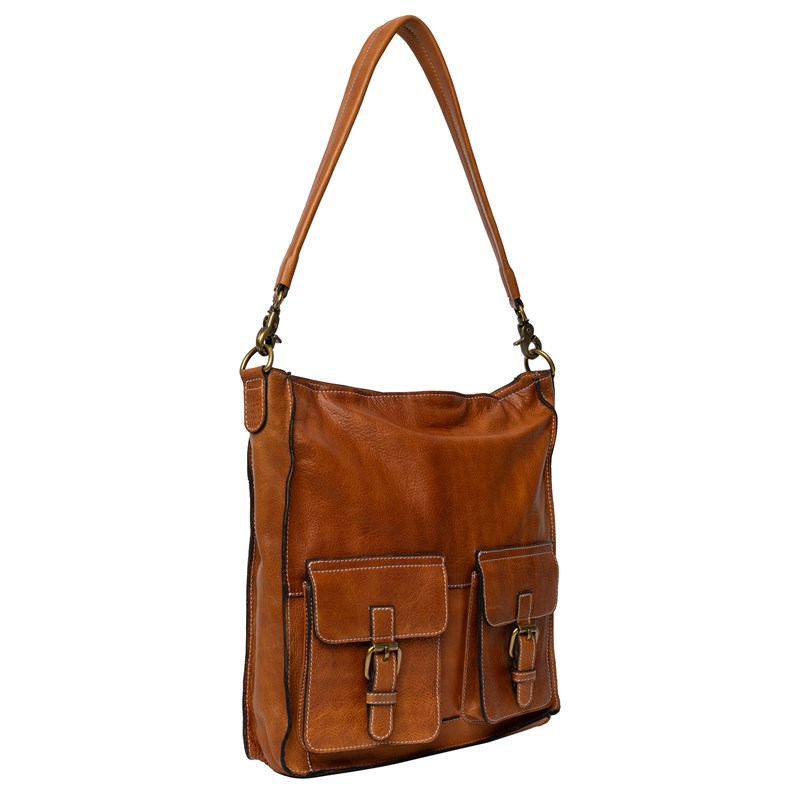 RE:DESIGNED Crossbody Heda Big Cognac 3