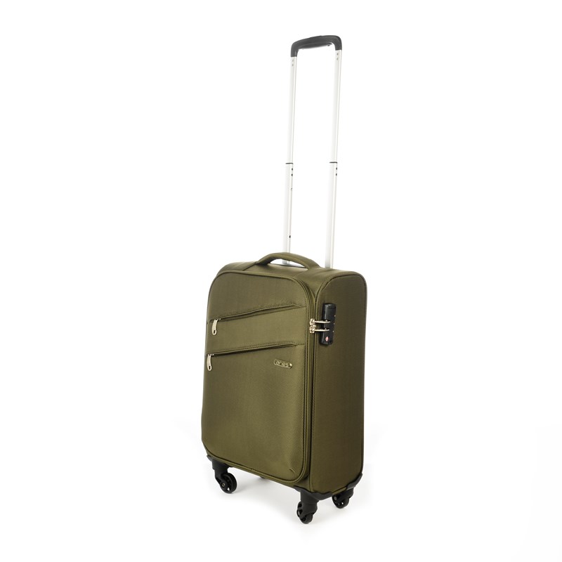 Aries Travel Kuffert Biarritz Oliven Grøn 55 Cm 2
