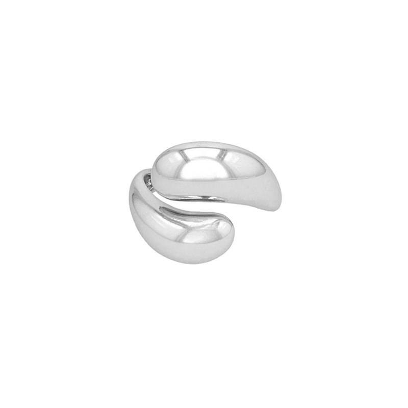 Winther Studio Ring Double Goccia Sølv 1