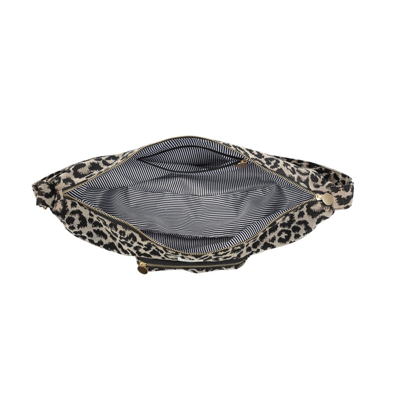 Conmé Bæltetaske Ella XL Grå/leopard 5