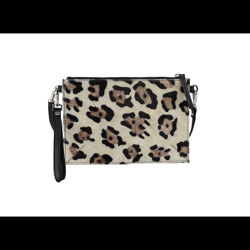 Adax Combi clutch Randi Molino Grå/leopard 1