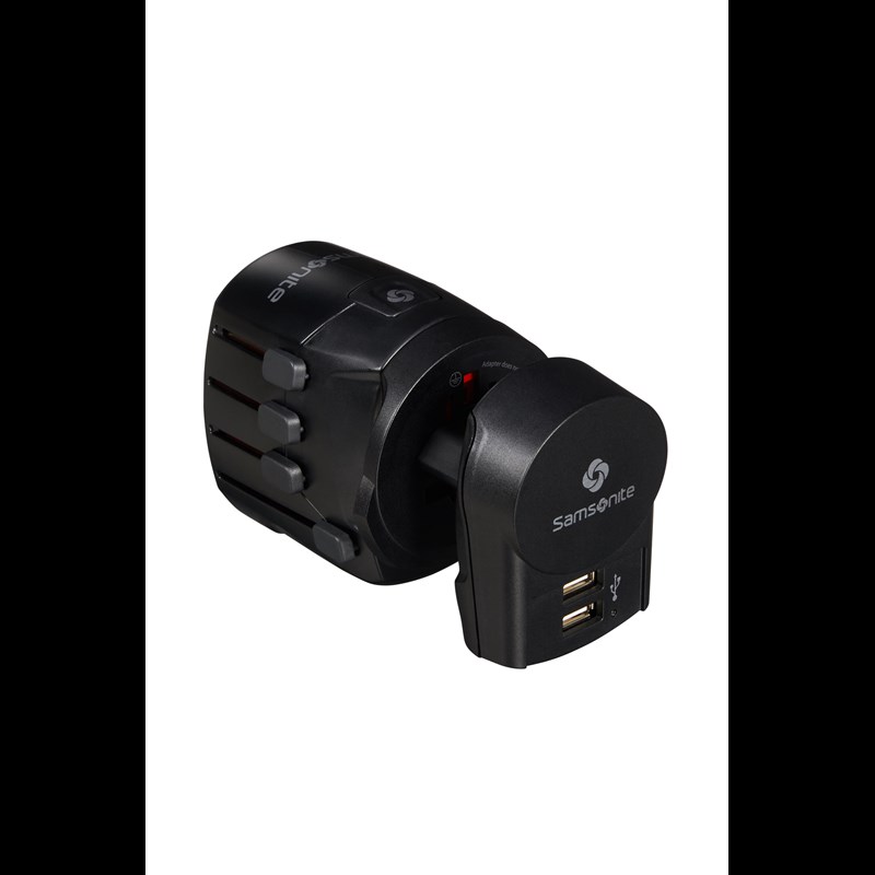 Samsonite Adapter Worldwide +usb Svart 1