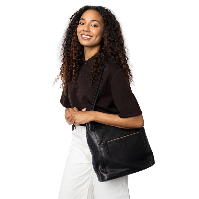 RE:DESIGNED Skuldertaske Myra Big Sort 2