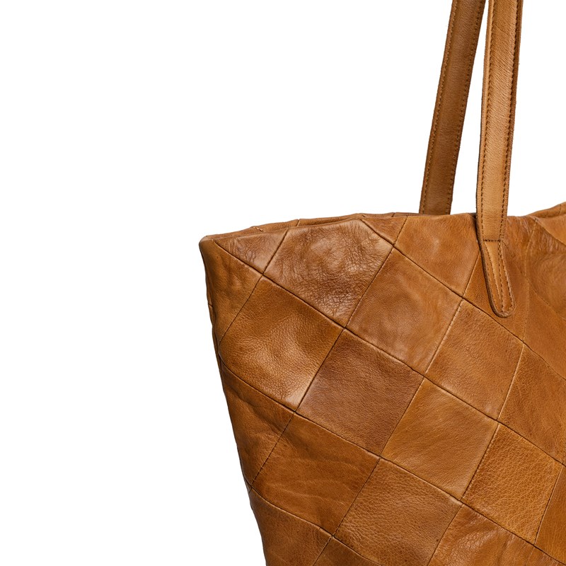 RE:DESIGNED Shopper Gry Cognac 4