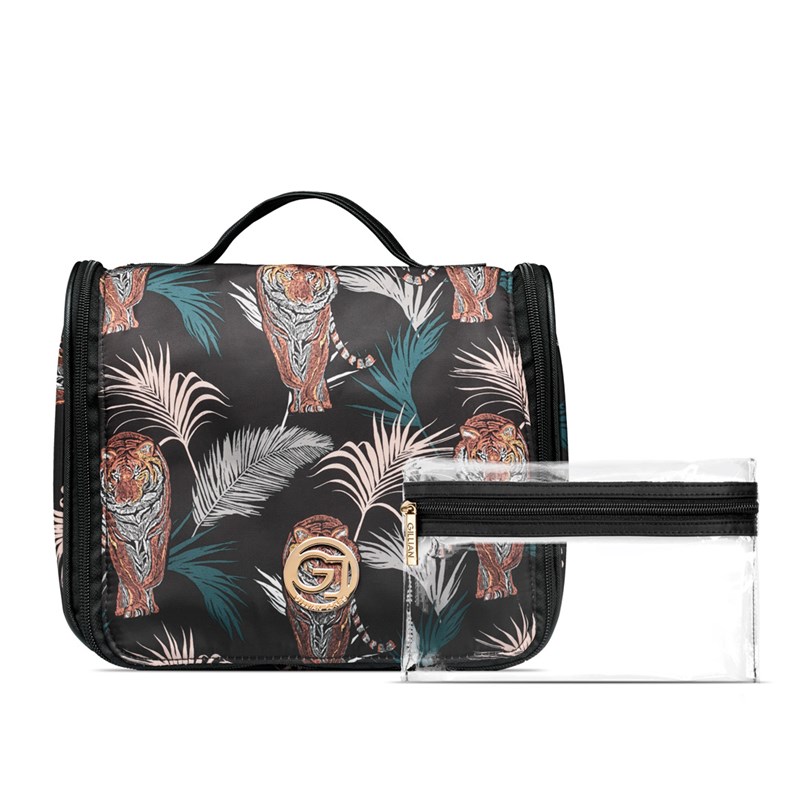 Gillian Jones Kosmetikväska Svart med mönster 1