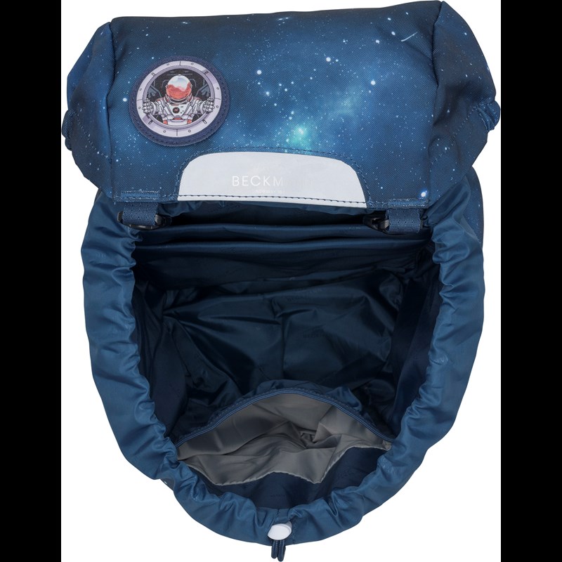 Beckmann Skolväska Classic Maxi Space Blå med rymd 5
