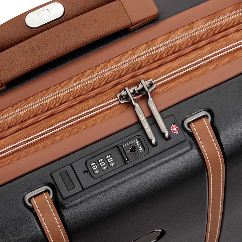 Delsey Kuffert Cadence Sort/Brun 55 Cm 7