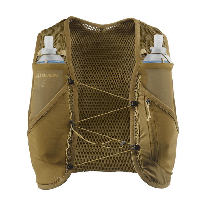 Salomon Løbevest Active Skin 4 Oliven Str S 2