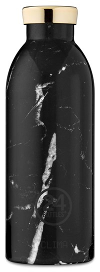 24Bottles Termoflaske Clima Bottle Sort/hvid mønster 1