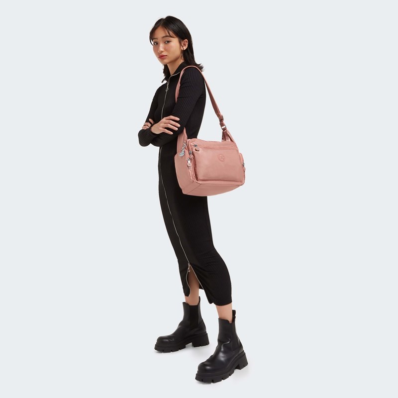 Kipling Skuldertaske Gabbie Rosa 5