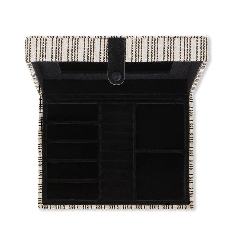 DAY ET Smykkeskrin Day Stripe Jewelry Sort/Beige 2