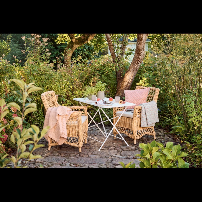 Ib Laursen Tæppe Quiltet Lyserød 4