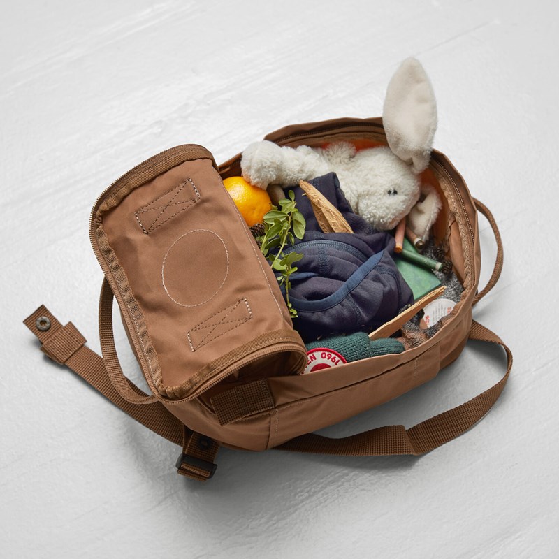 Fjällräven Ryggsäck Kånken Mini Khaki 4