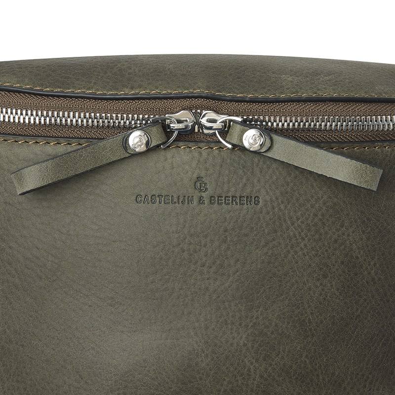 Castelijn & Beerens Bæltetaske Fanny Pack Mørk grøn 5