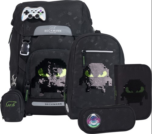 Skoletaskesæt Classic Pixel