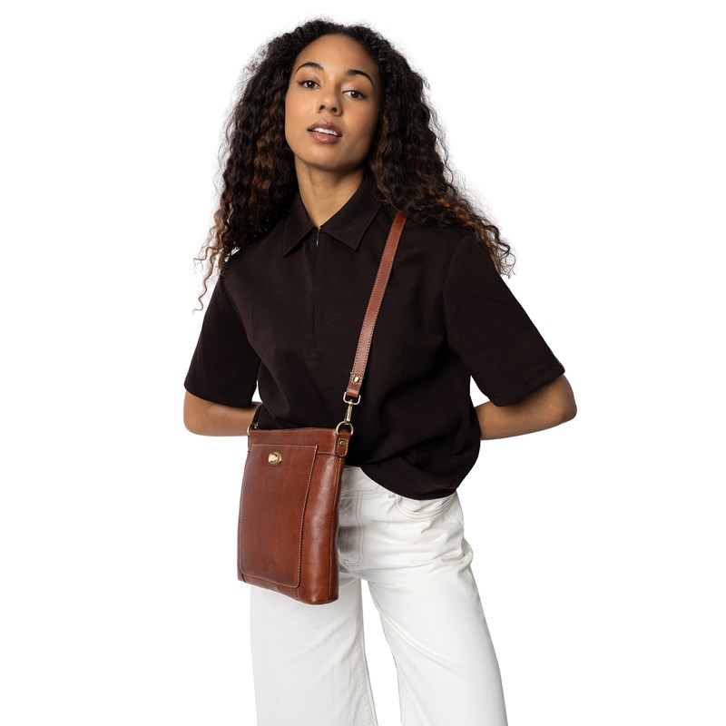 RE:DESIGNED Crossbody Moa Small Cognac 2