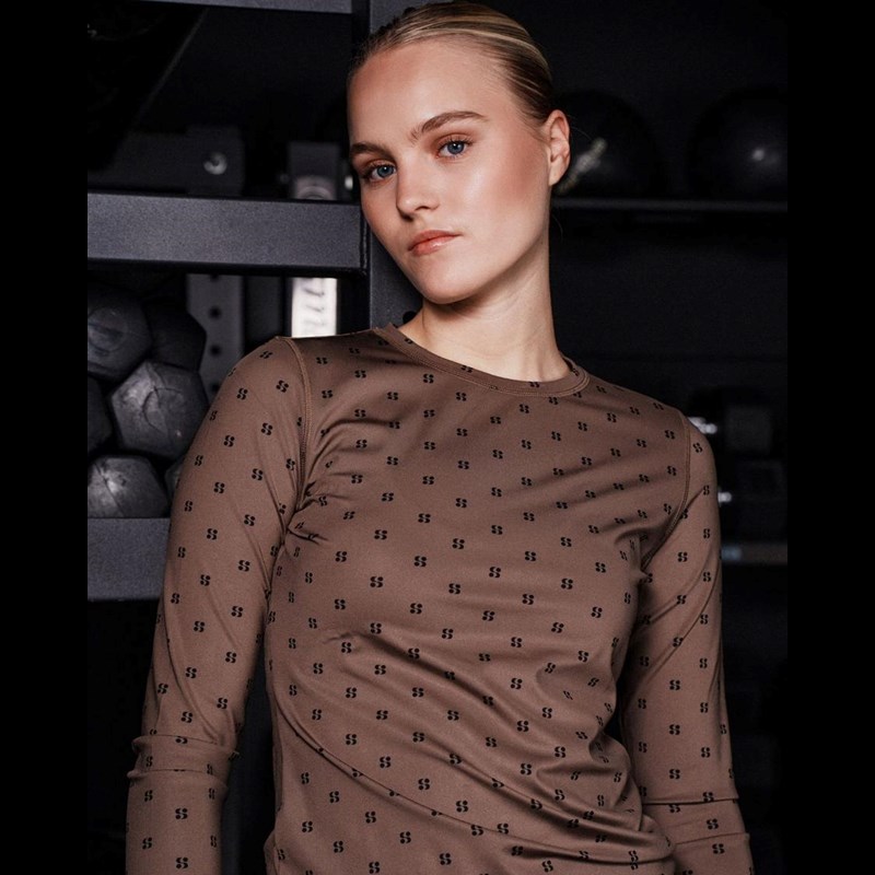 Sofie Schnoor Träningströja NoalleSW Brun Str L 2