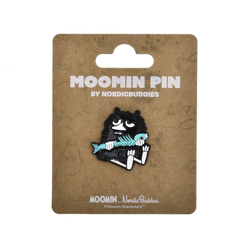Nordic Buddies Brosch Pin Stinky Svart 1