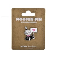 Nordic Buddies Brosch Pin Lilla My Svart/rosa 1